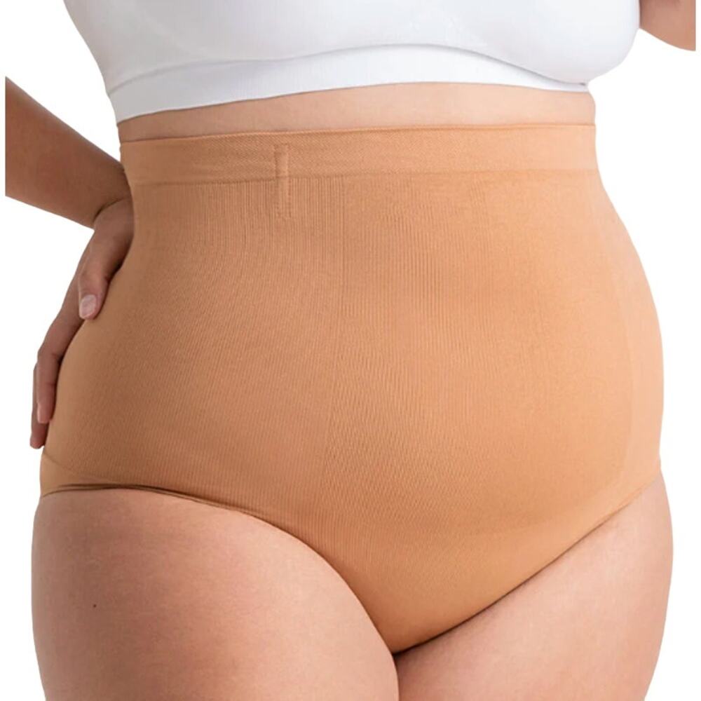 Shapermint All Day Everyday High-Waisted Shaper Panty in Sand, Size XL/XXL